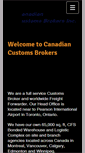 Mobile Screenshot of canadiancustomsbrokers.com